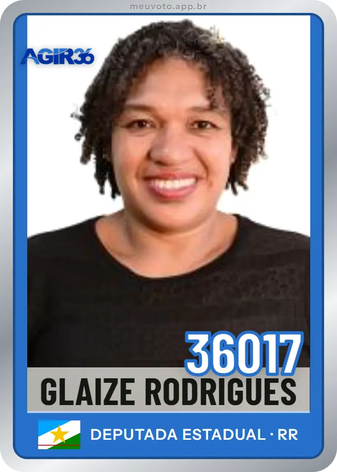 Carta de Glaize Rodrigues, número 36017, Agir