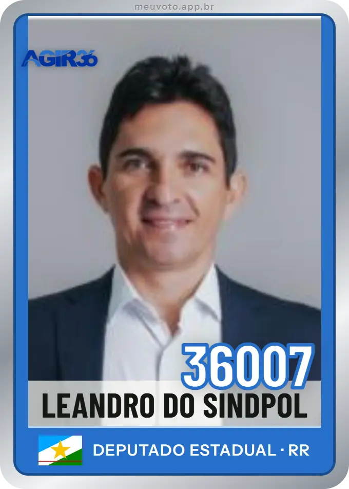 Carta de Leandro do Sindpol, número 36007, Agir