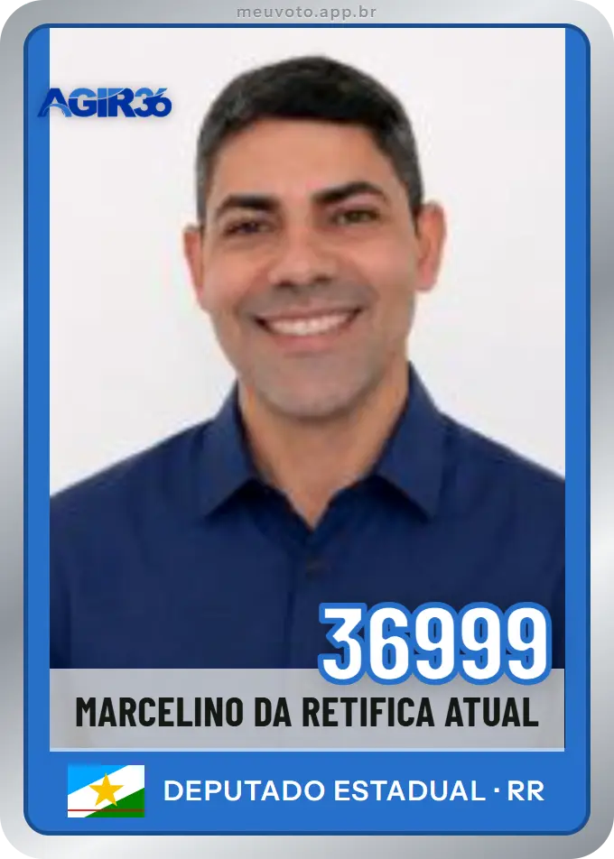 Carta de Marcelino da Retifica Atual, número 36999, Agir