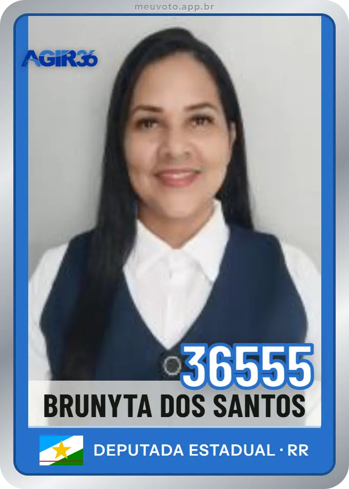 Carta de Brunyta dos Santos, número 36555, Agir