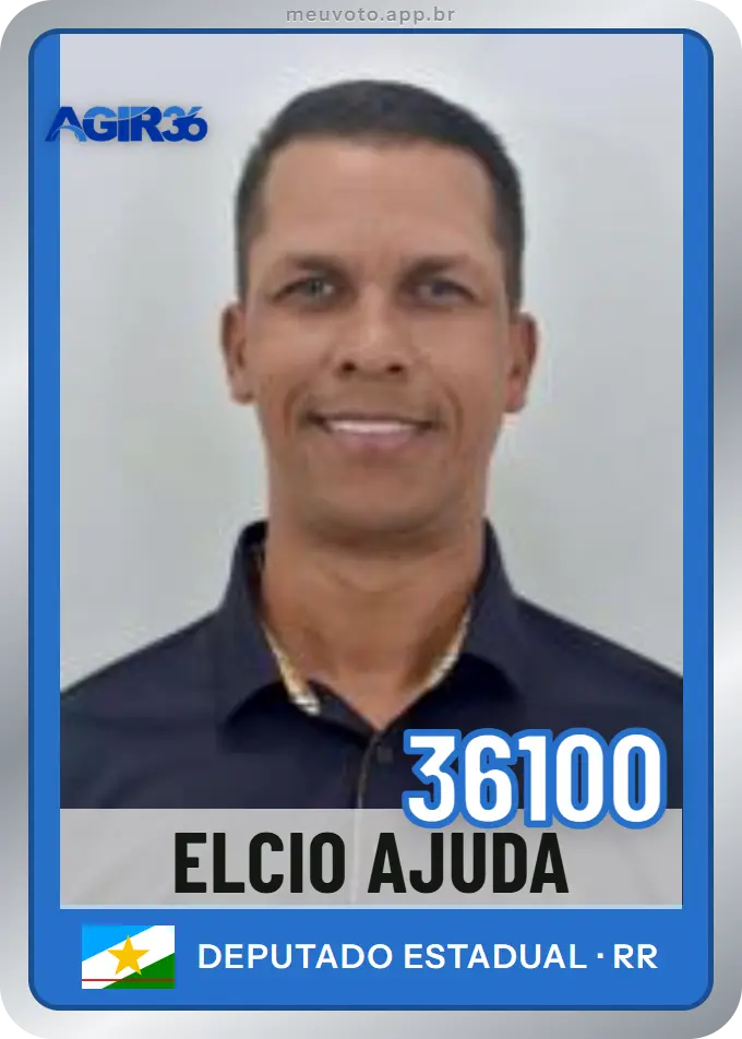 Carta de Elcio Ajuda, número 36100, Agir