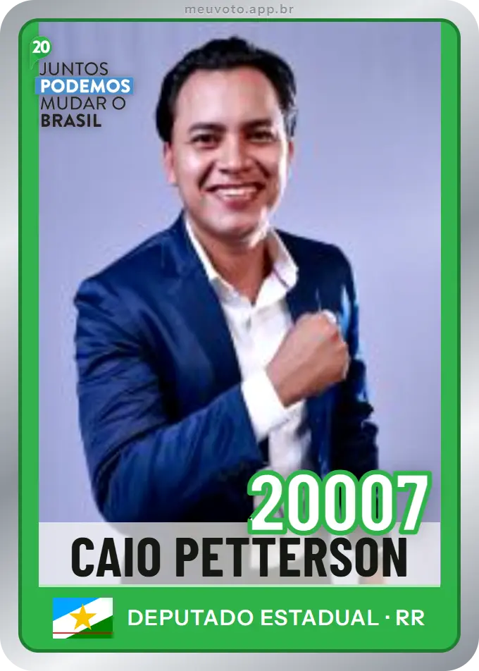 Carta de Caio Petterson, número 20007, Podemos