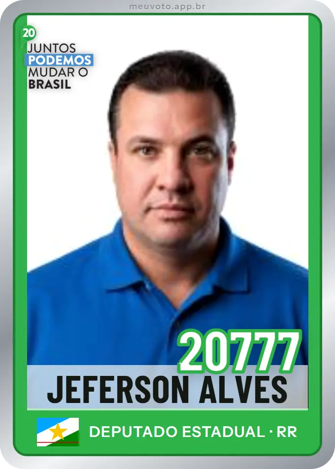 Carta de Jeferson Alves, número 20777, Podemos