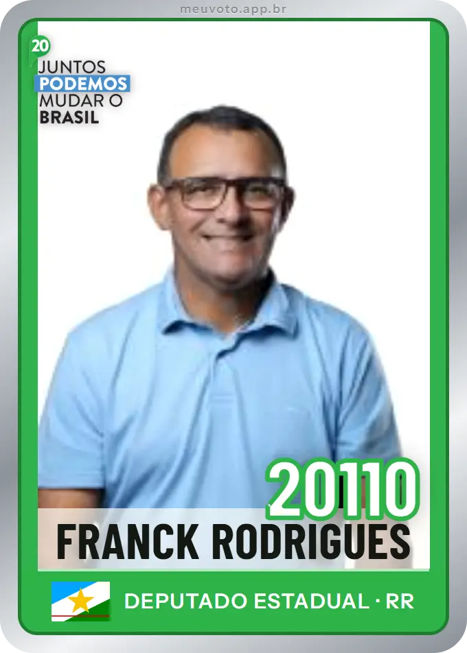 Carta de Franck Rodrigues, número 20110, Podemos