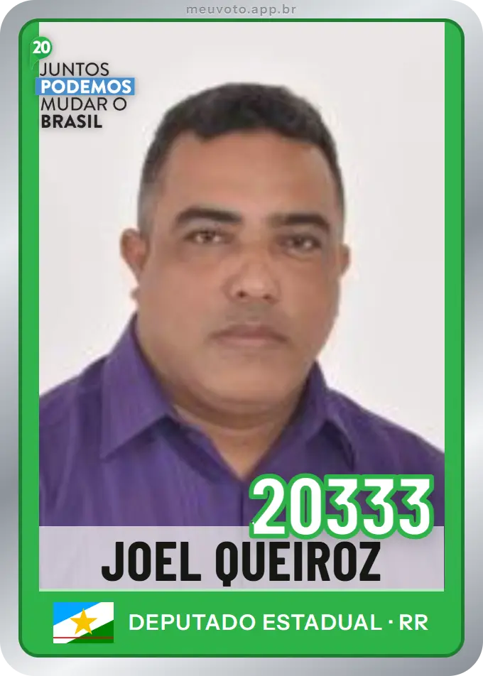Carta de Joel Queiroz, número 20333, Podemos