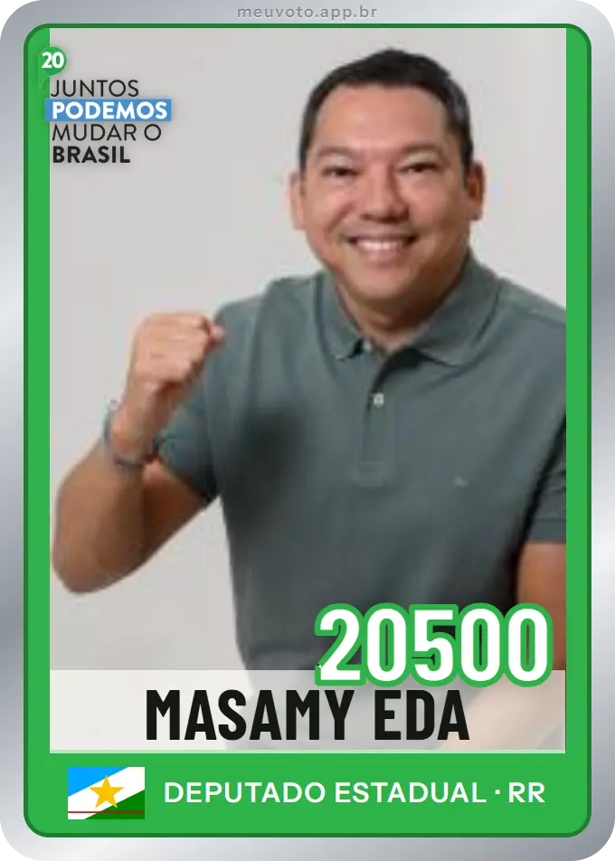 Carta de Masamy Eda, número 20500, Podemos