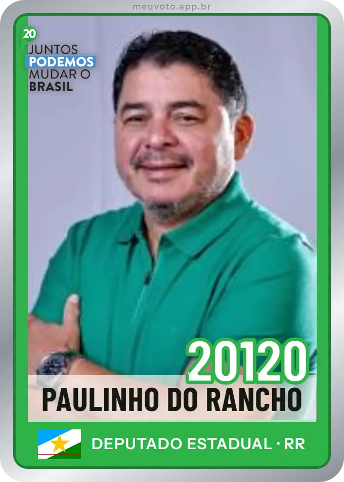Carta de Paulinho do Rancho, número 20120, Podemos