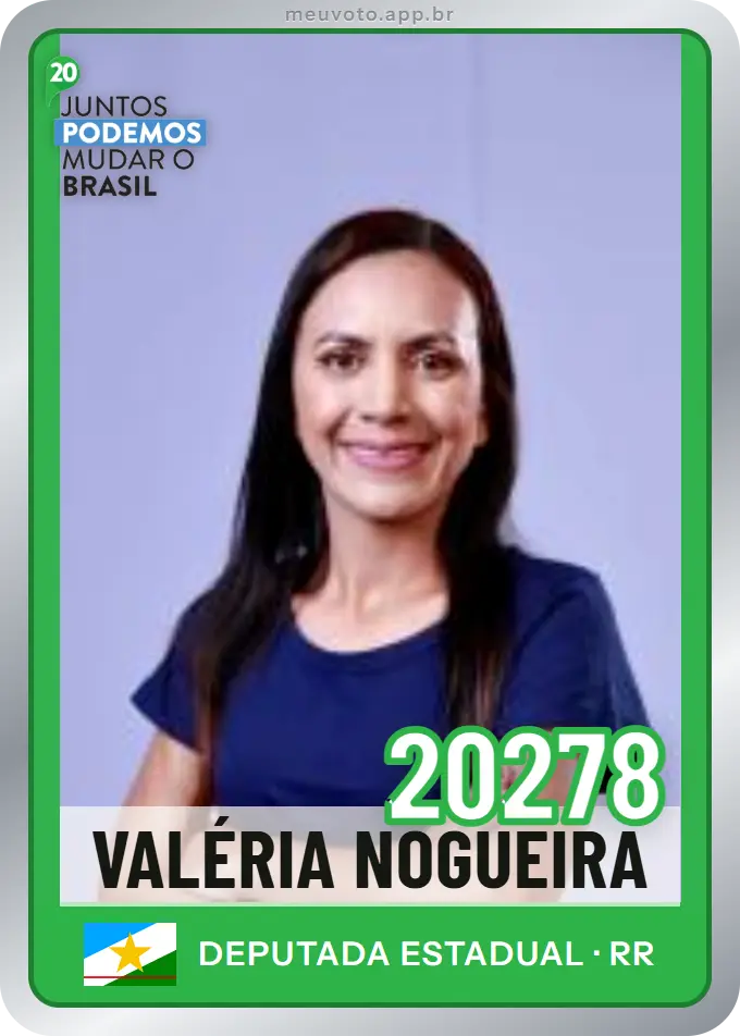 Carta de Valéria Nogueira, número 20278, Podemos
