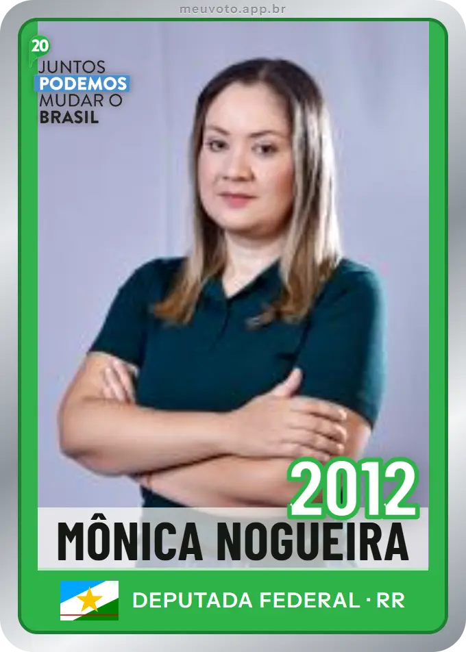 Carta de Mônica Nogueira, número 2012, Podemos