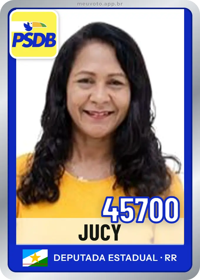 Carta de Jucy, número 45700, PSDB