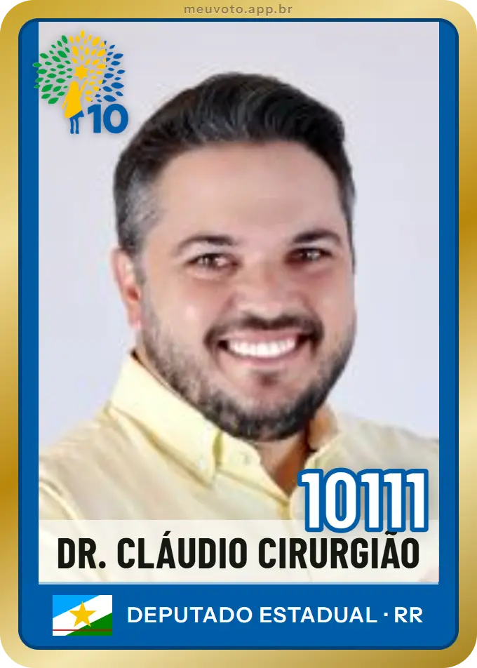 Carta de Dr. Cláudio Cirurgião, número 10111, Republicanos