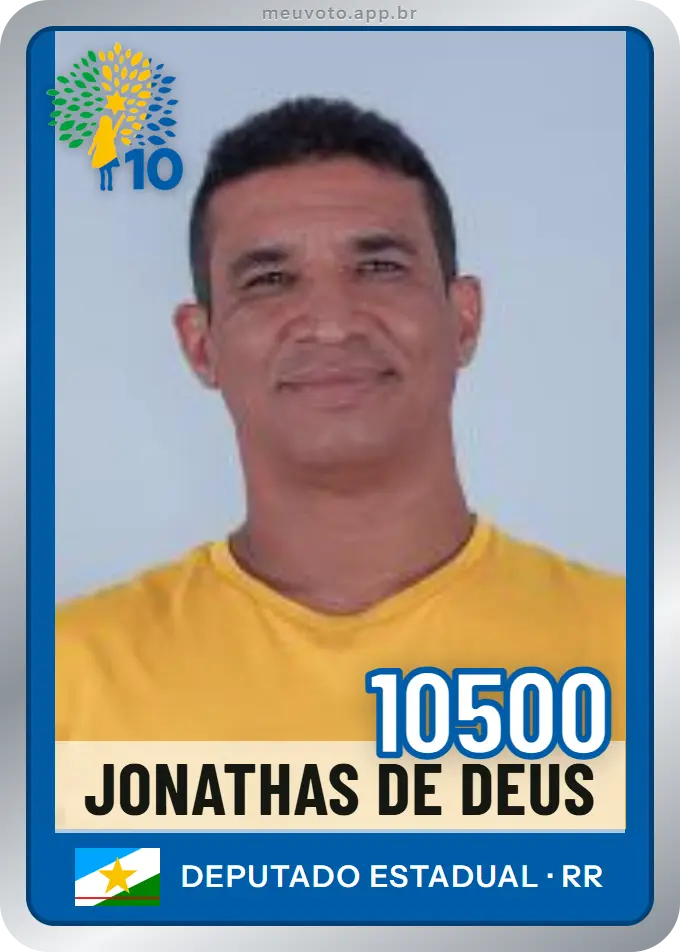 Carta de Jonathas de Deus, número 10500, Republicanos
