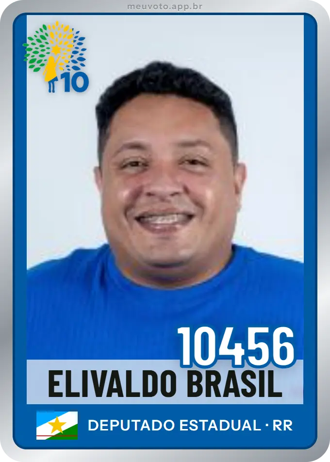 Carta de Elivaldo Brasil, número 10456, Republicanos