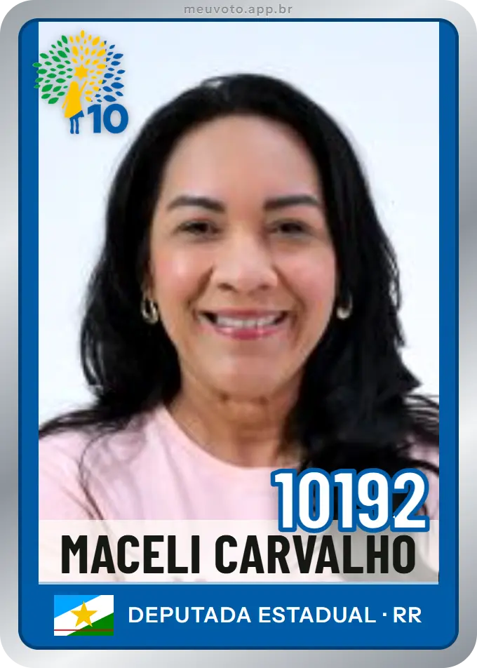 Carta de Maceli Carvalho, número 10192, Republicanos