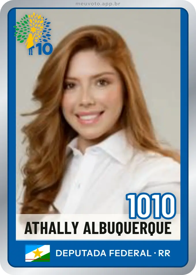 Carta de Athally Albuquerque, número 1010, Republicanos