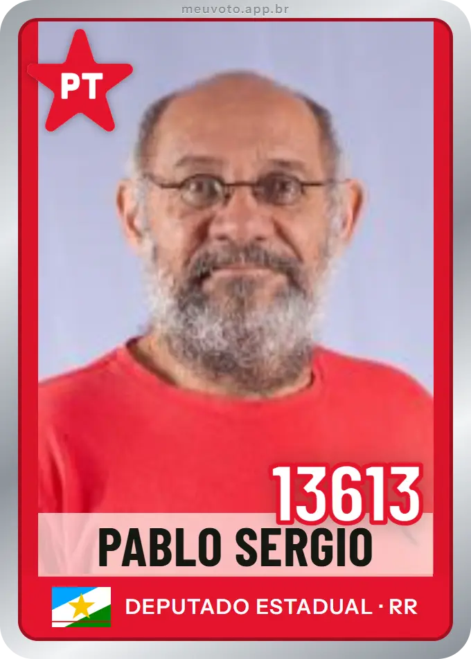 Carta de Pablo Sergio, número 13613, PT