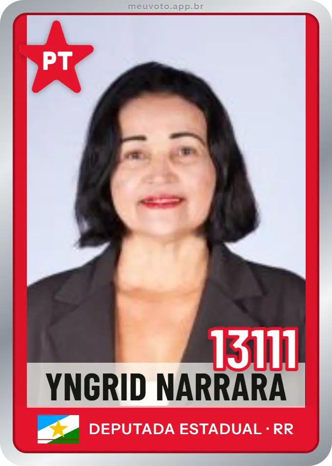 Carta de Yngrid Narrara, número 13111, PT