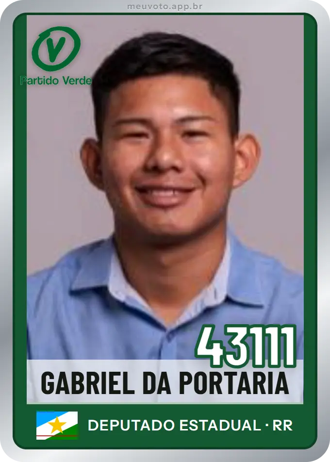 Carta de Gabriel da Portaria, número 43111, PV