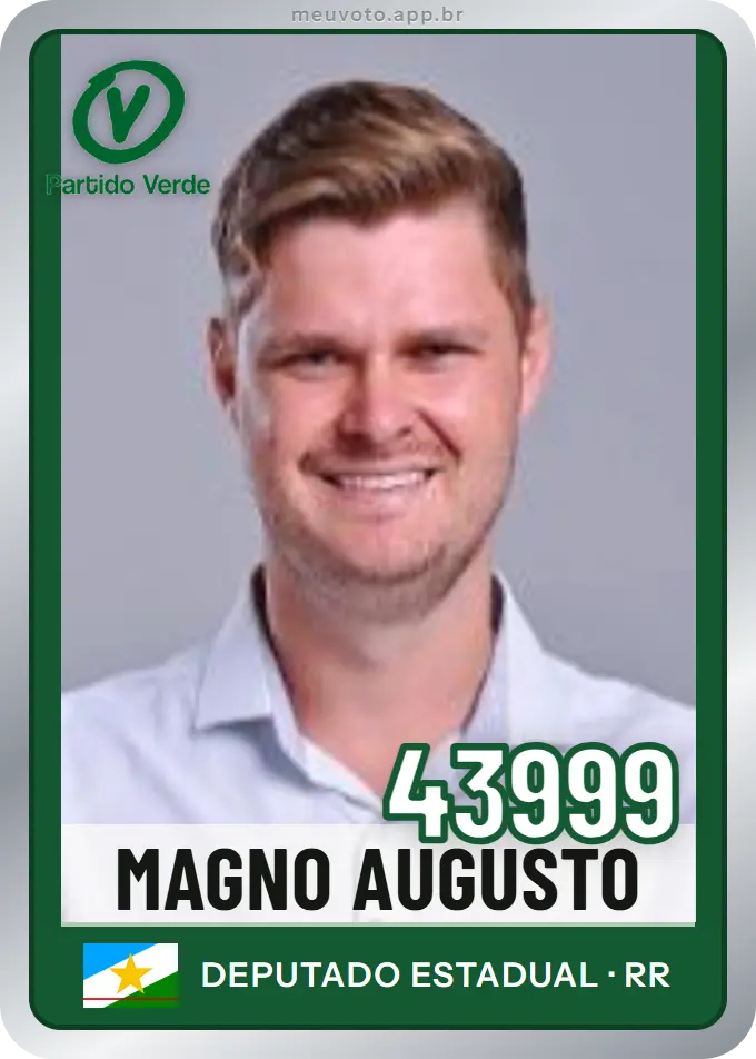 Carta de Magno Augusto, número 43999, PV