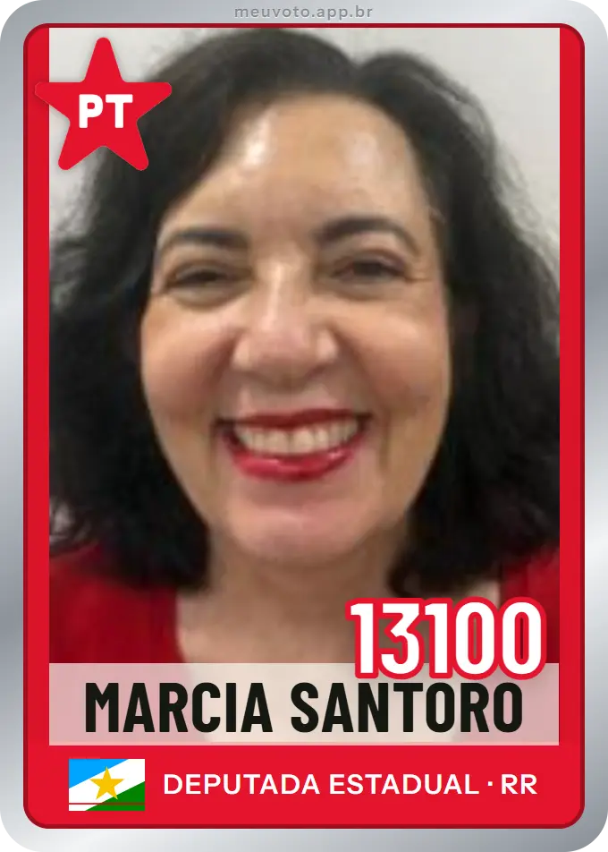 Carta de Marcia Santoro, número 13100, PT