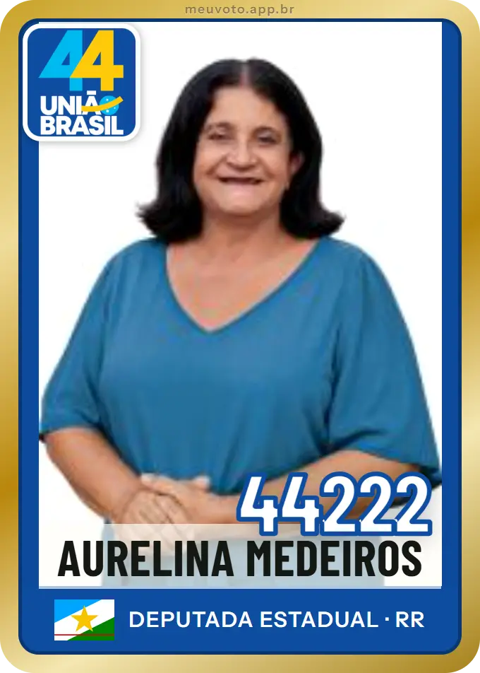 Carta de Aurelina Medeiros, número 44222, União