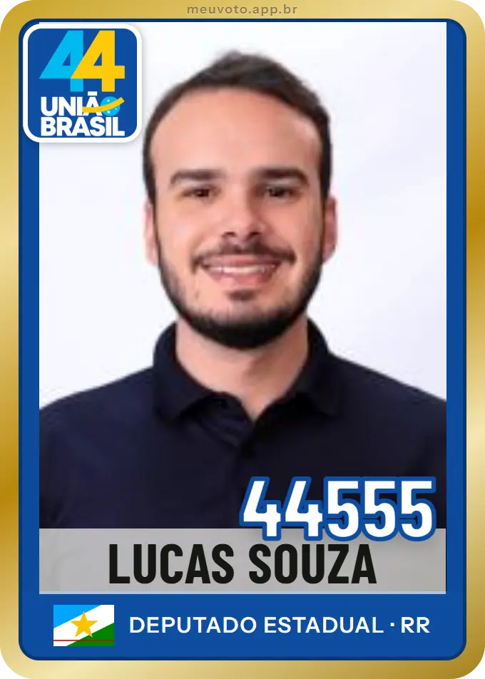 Carta de Lucas Souza, número 44555, União