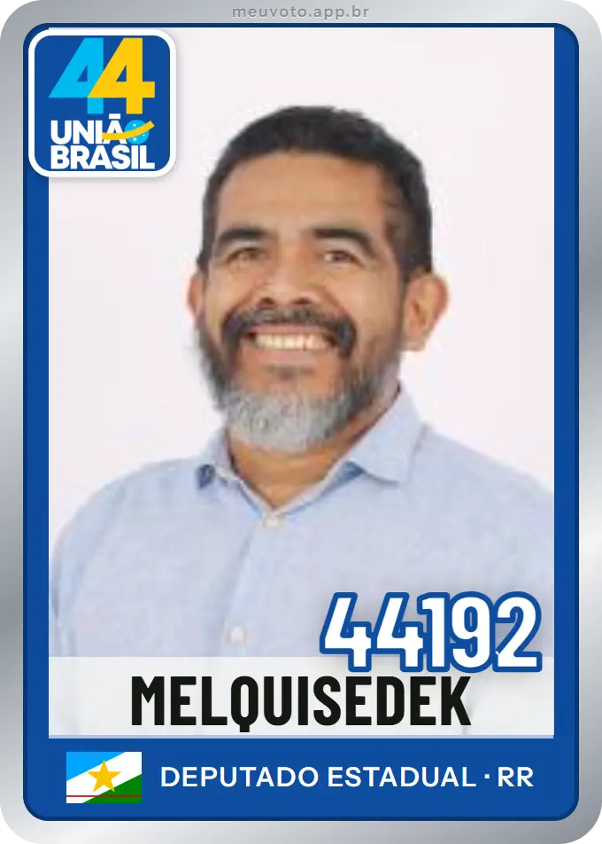 Carta de Melquisedek, número 44192, União