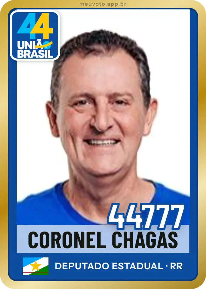 Carta de Coronel Chagas, número 44777, União