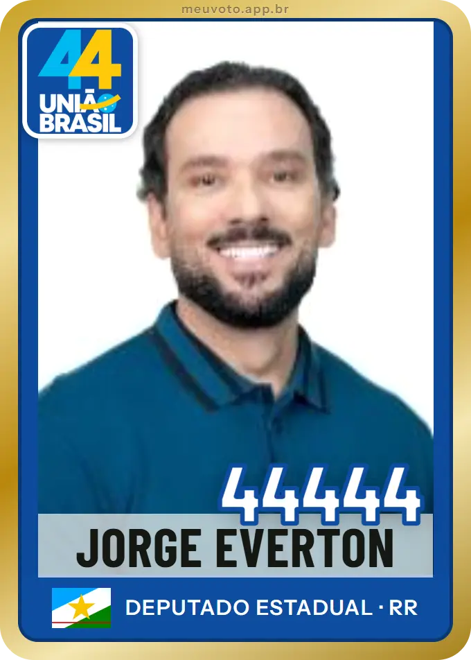 Carta de Jorge Everton, número 44444, União