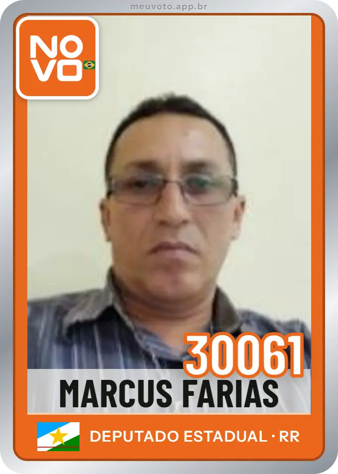 Carta de Marcus Farias, número 30061, Novo