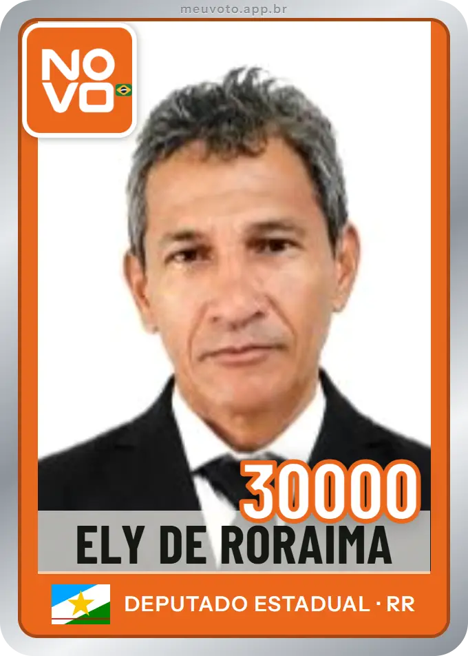 Carta de Ely de Roraima, número 30000, Novo