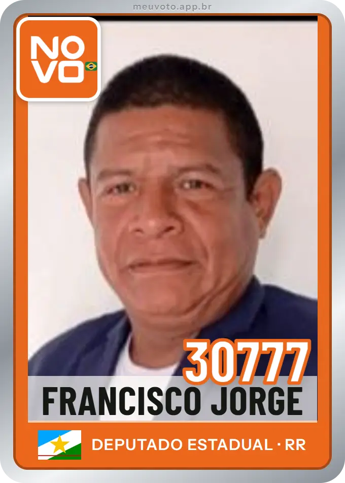 Carta de Francisco Jorge, número 30777, Novo
