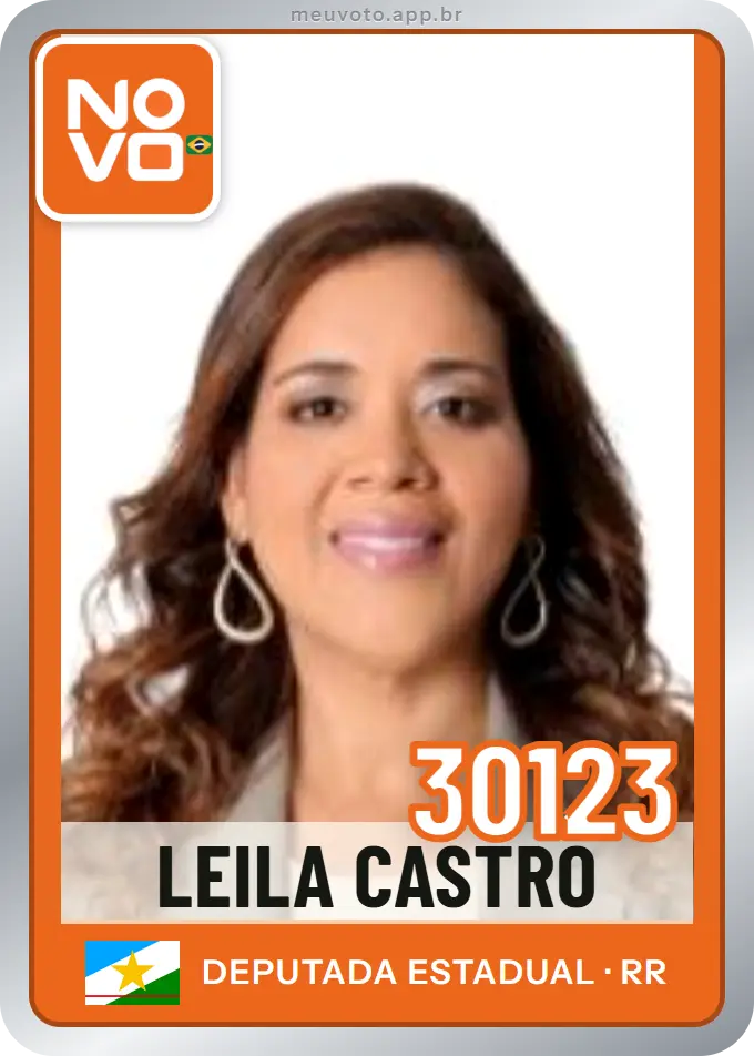 Carta de Leila Castro, número 30123, Novo