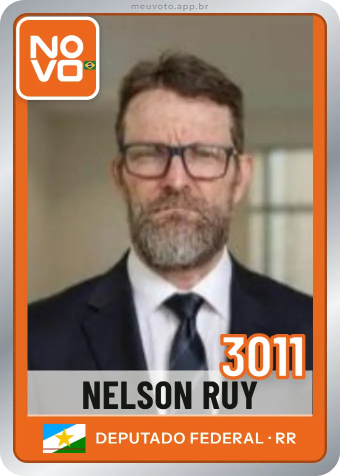Carta de Nelson Ruy, número 3011, Novo