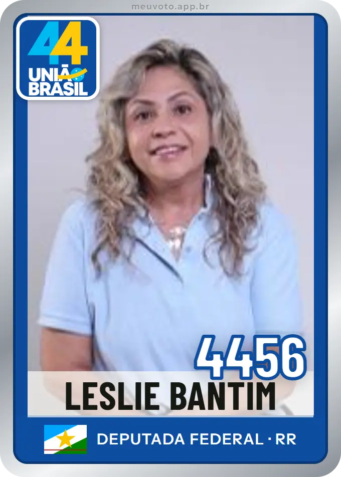 Carta de Leslie Bantim, número 4456, União
