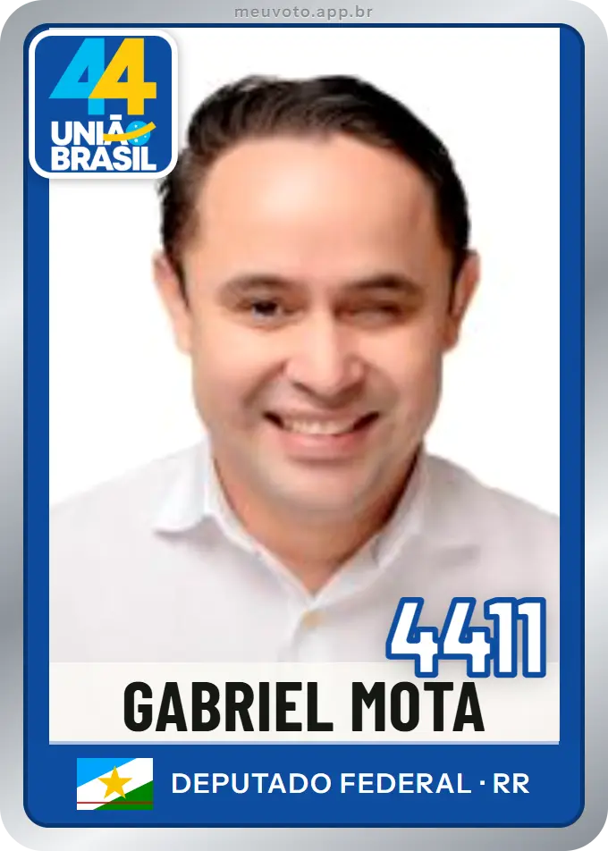 Carta de Gabriel Mota, número 4411, União