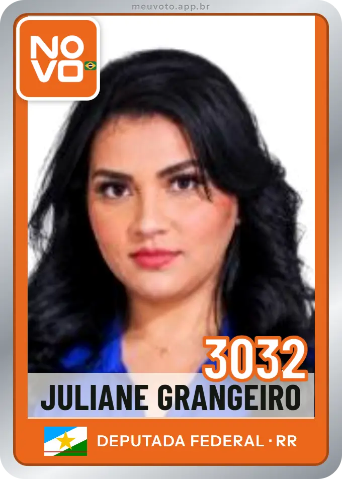 Carta de Juliane Grangeiro, número 3032, Novo