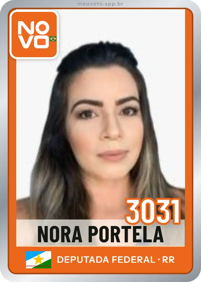 Carta de Nora Portela, número 3031, Novo