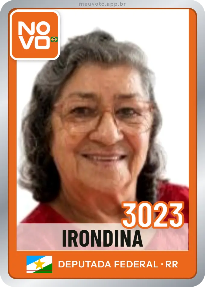 Carta de Irondina, número 3023, Novo