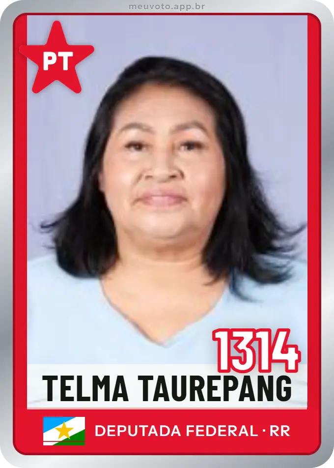 Carta de Telma Taurepang, número 1314, PT