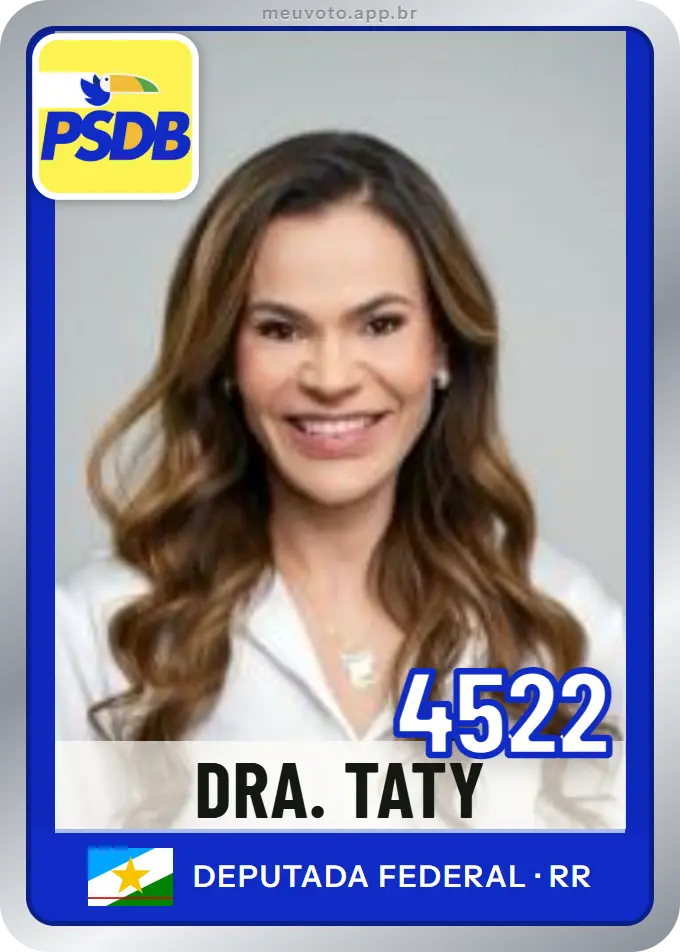 Carta de Dra. Taty, número 4522, PSDB