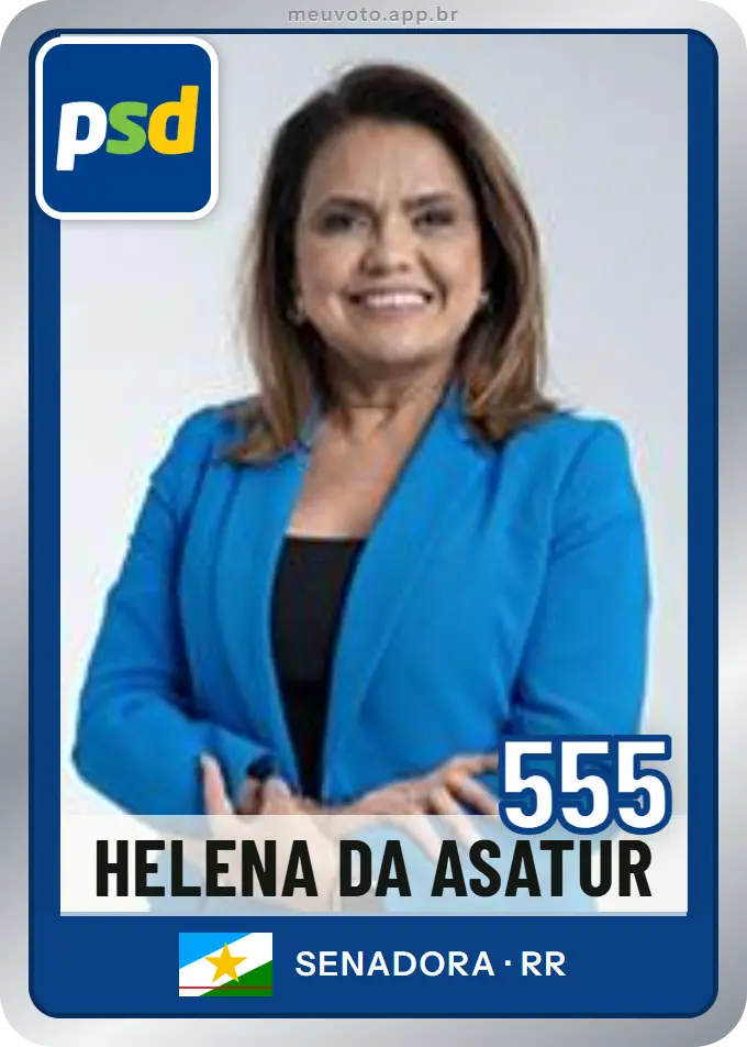 Carta de Helena da Asatur, número 555, PSD