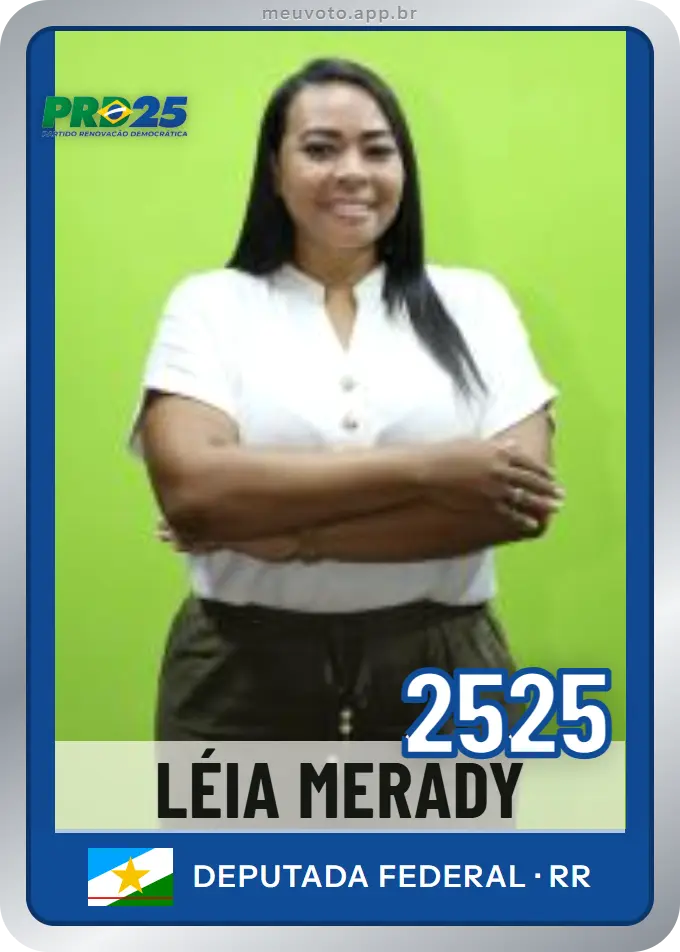 Carta de Léia Merady, número 2525, PRD