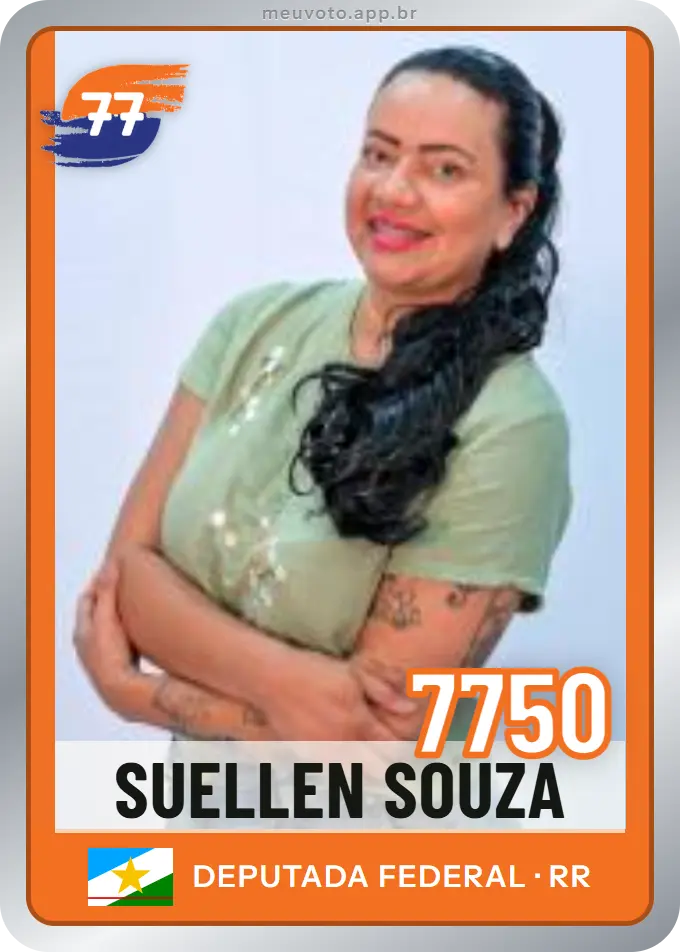 Carta de Suellen Souza, número 7750, Solidariedade