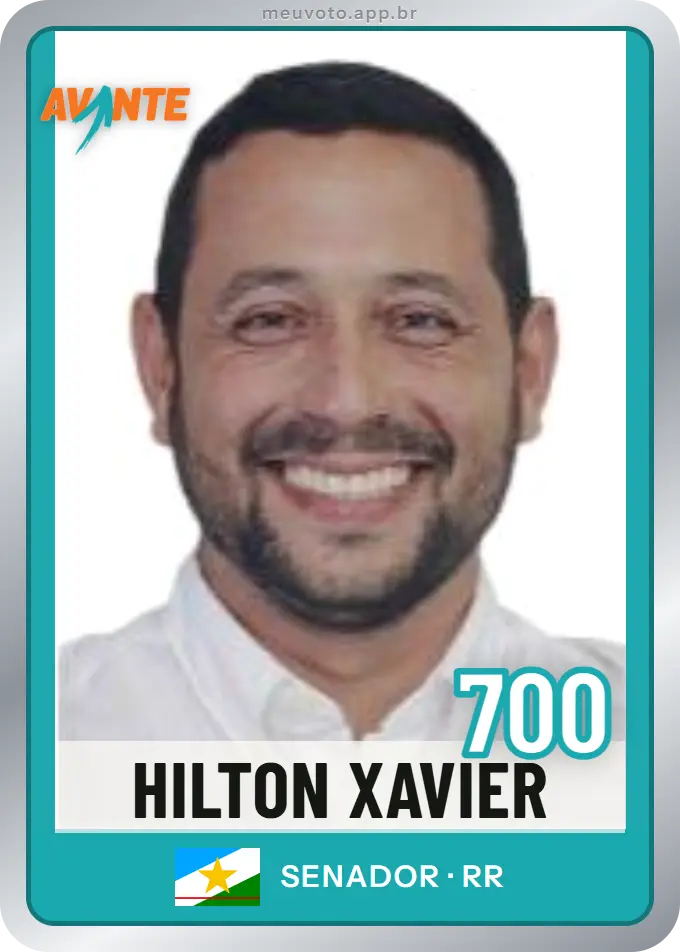 Carta de Hilton Xavier, número 700, Avante