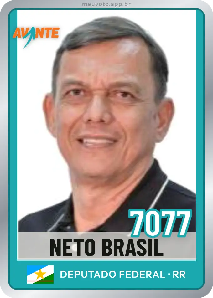 Carta de Neto Brasil, número 7077, Avante
