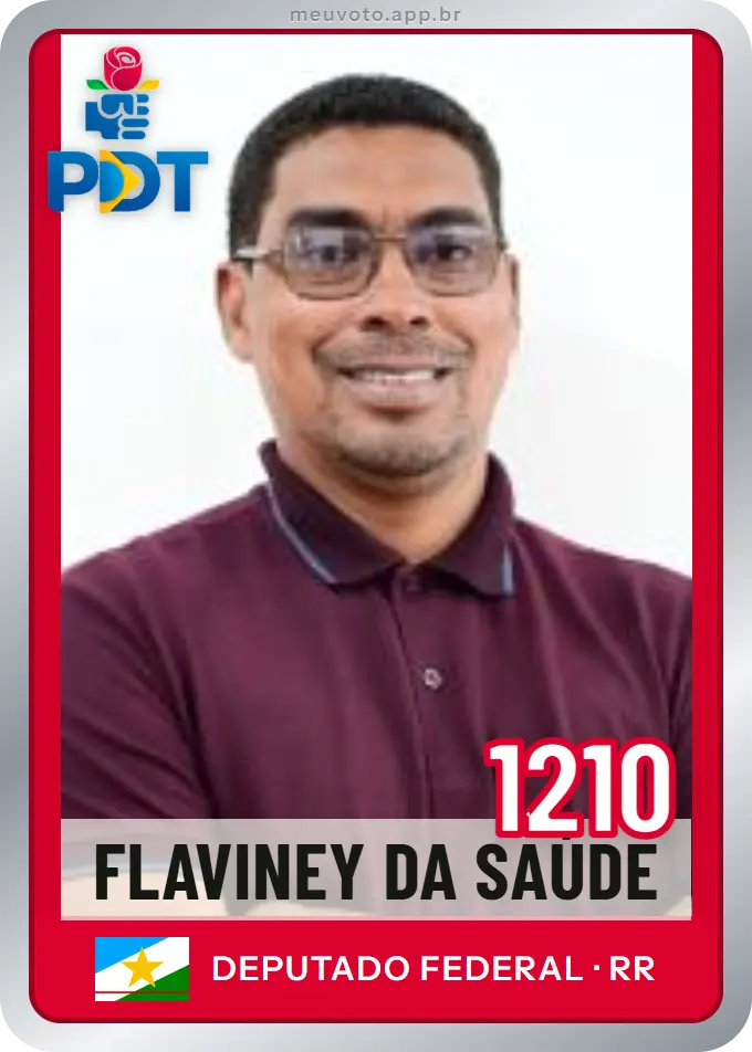 Carta de Flaviney da Saúde, número 1210, PDT