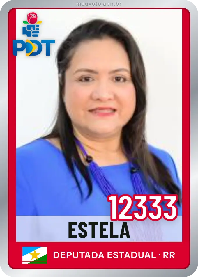 Carta de Estela, número 12333, PDT