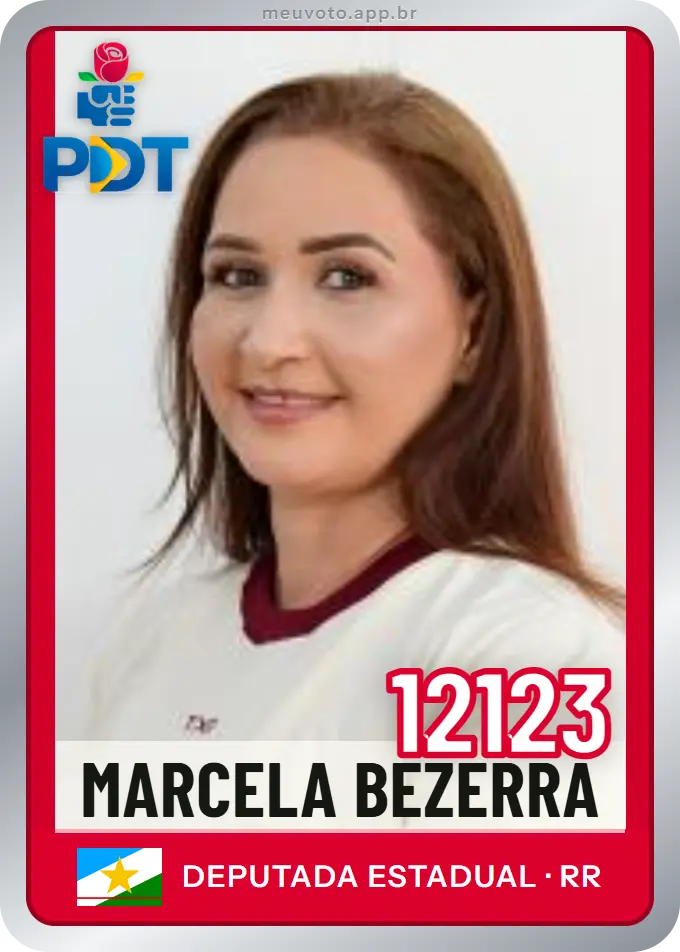 Carta de Marcela Bezerra, número 12123, PDT