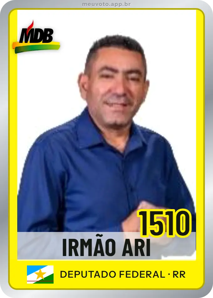 Carta de Irmão Ari, número 1510, MDB